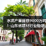 水泥产量目标9000万吨！山东省建材行业稳增长工作方案发布（图2）