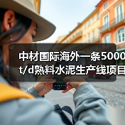 中材国际海外一条5000t/d熟料水泥生产线项目投产！