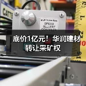 底价1亿元！华润建材转让采矿权（图4）