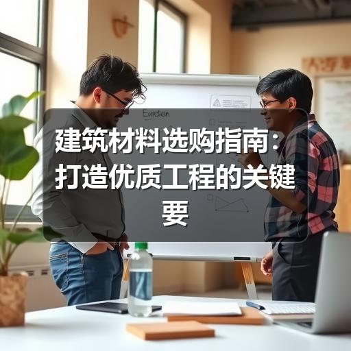 建筑材料选购指南：打造优质工程的关键要素