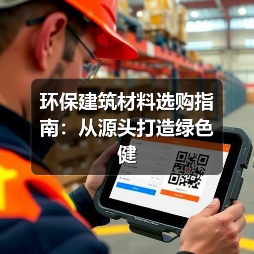 环保建筑材料选购指南：从源头打造绿色健康空间