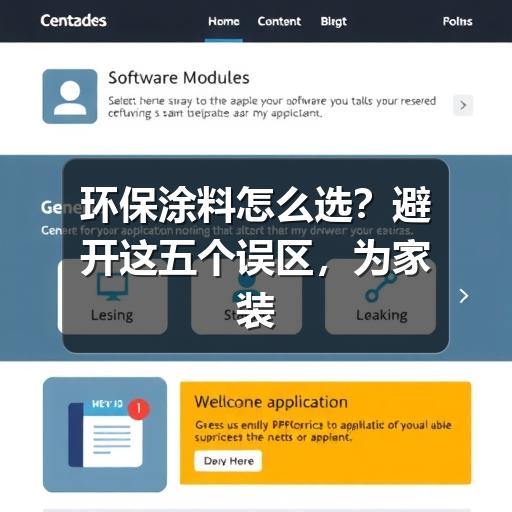 环保涂料怎么选？避开这五个误区，为家装健康把关