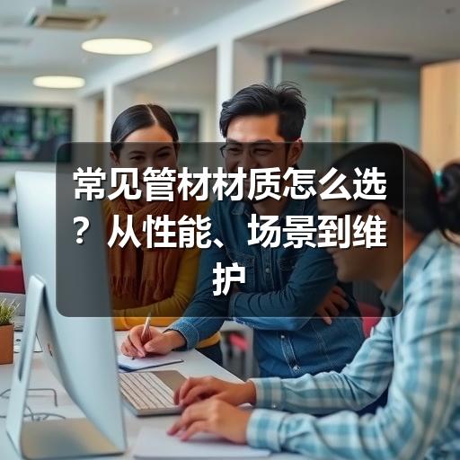 常见管材材质怎么选？从性能、场景到维护的实用对比