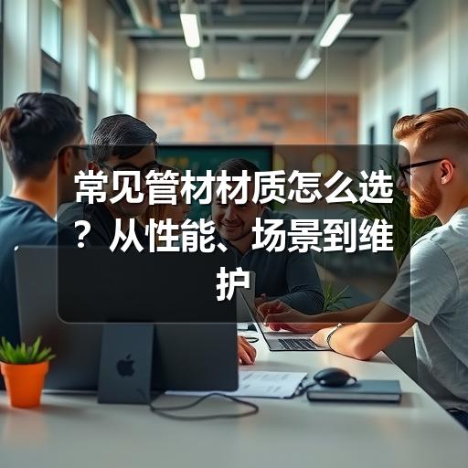常见管材材质怎么选？从性能、场景到维护的实用对比