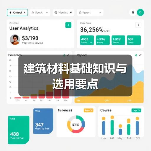 建筑材料基础知识与选用要点