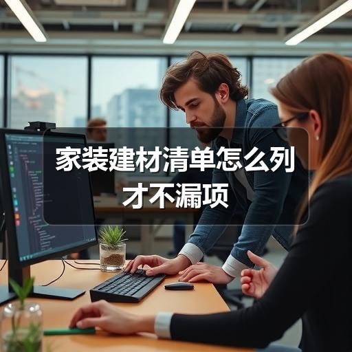 家装建材清单怎么列才不漏项
