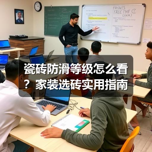 瓷砖防滑等级怎么看？家装选砖实用指南