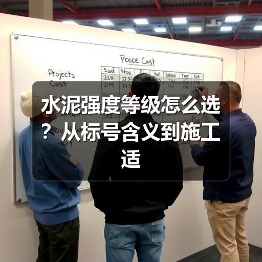 水泥强度等级怎么选？从标号含义到施工适用场景讲清楚