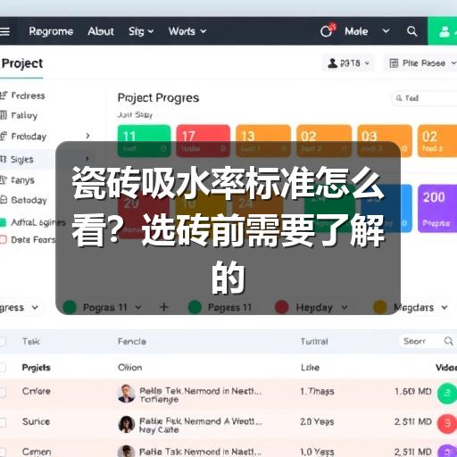 瓷砖吸水率标准怎么看？选砖前需要了解的关键指标