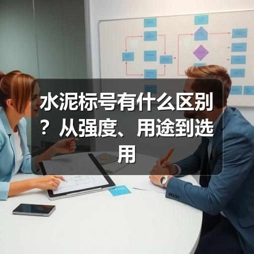 水泥标号有什么区别？从强度、用途到选用方法讲清楚