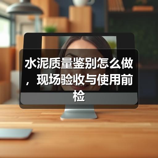 水泥质量鉴别怎么做，现场验收与使用前检查要点