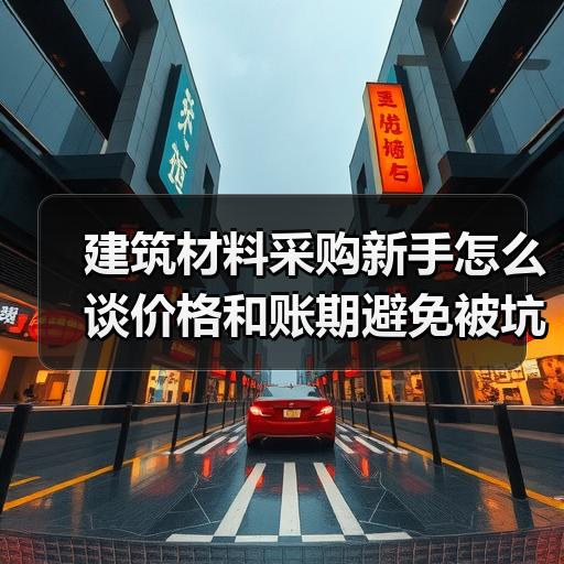 建筑材料采购新手怎么谈价格和账期避免被坑