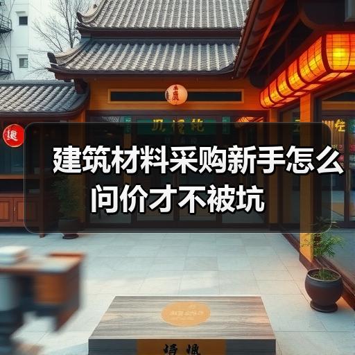 建筑材料采购新手怎么问价才不被坑