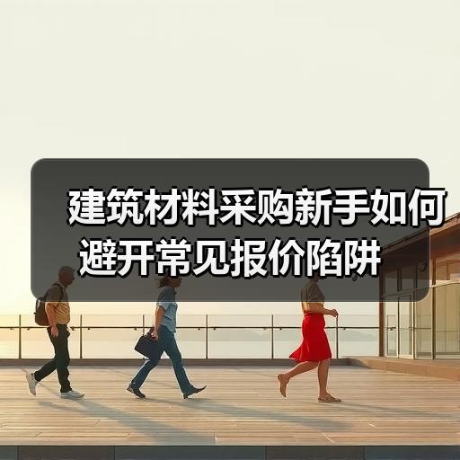 建筑材料采购新手如何避开常见报价陷阱