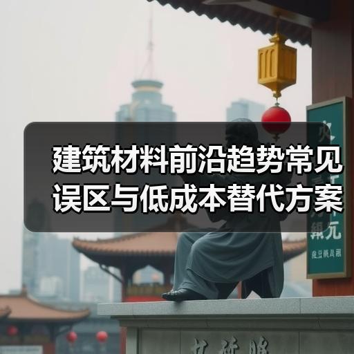 建筑材料前沿趋势常见误区与低成本替代方案解析
